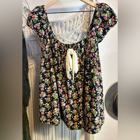 NWT Free People Gaia Babydoll Tunic • Super Mini Dress • Small $128 - Picture 9 of 11